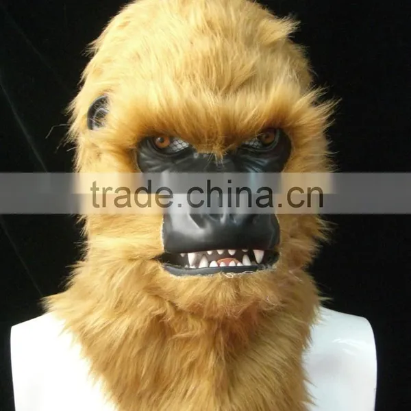 Promotional Animal Shape Felt Party Mask With Durable Elastic Band Gorilla Mask photo-6
