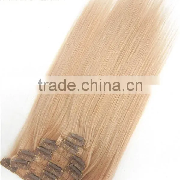 2015 Qingdao 220g Remy Clip in Hair Extension photo-2
