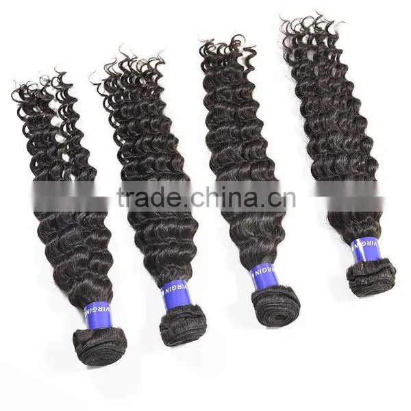 Natural Curl Unprocessed Virgin Malaysian Grade 6A Kinky Curly Braiding Hair