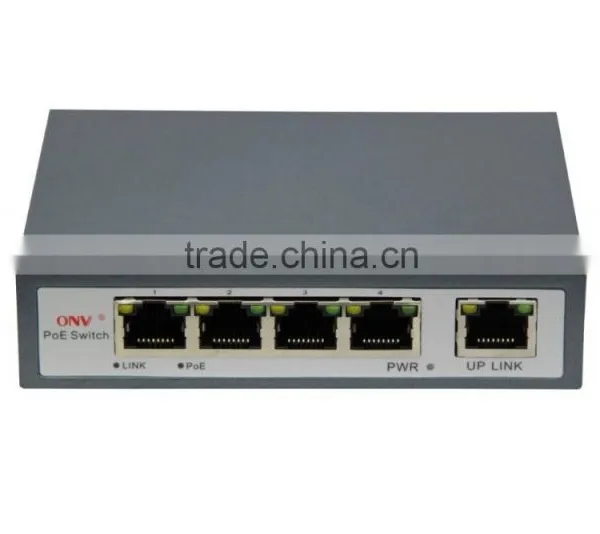 ShenZhen ONV Technologies 5 Ports PoE Switch Series With 4 PoE Ports for Hiki Vision Ip Camera photo-2