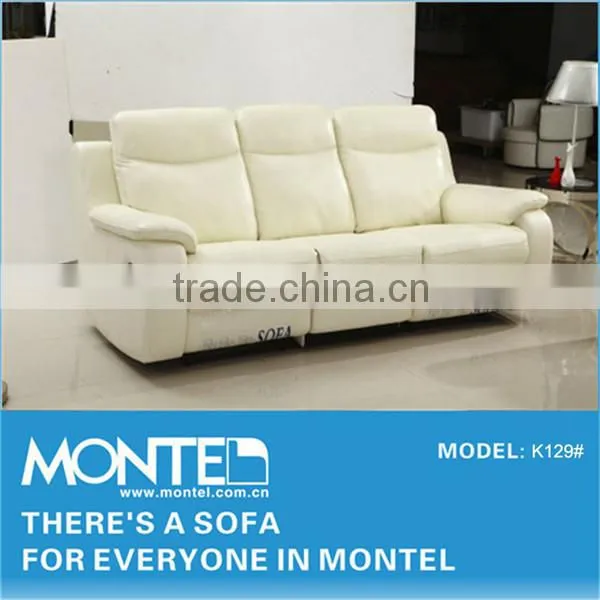 High Quality White Leather Sofas photo-4