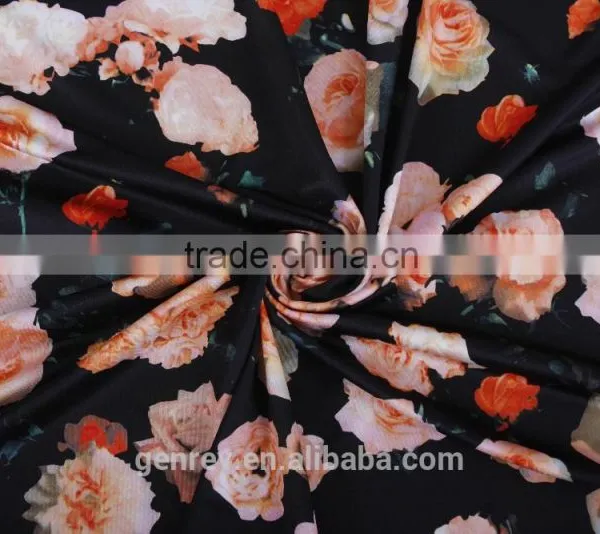 Poly Knit sp Print Fabric Printing Fabrc Polyester Ptinted Fabric Digital Print Fabrics photo-2