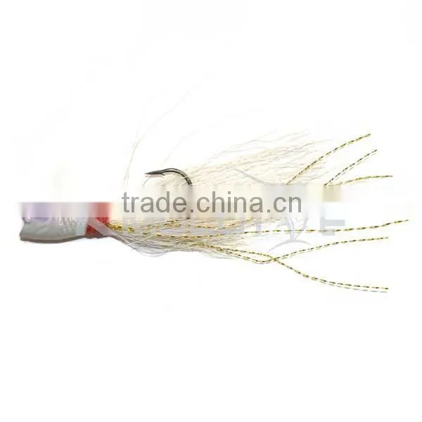 Wholesale Bass Fishing Lure Bucktail Jig Fly Fishing Bait photo-4
