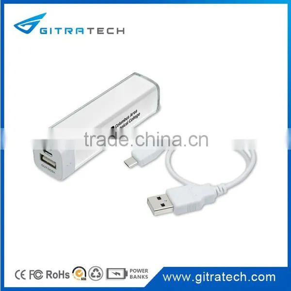 High Quality Lipstick Battery Charger 2600mAh Portable Power Bank Charger for Smart Phones Quality Choice photo-5