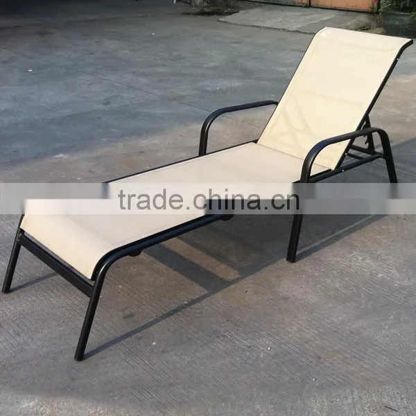 Outdoor Polyurethane Polyethylene Pool Chaise Chair Sun Lounger photo-4