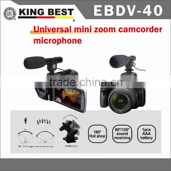 KINGBEST Mic DSLR Camera/camcorder Microphone/microphone/for Camera and Camcorder/DV Camcorder/mini Microphone
