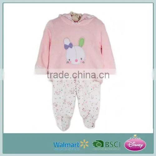 Cute Soft Long Sleeves Kids Pajamas Set photo-3