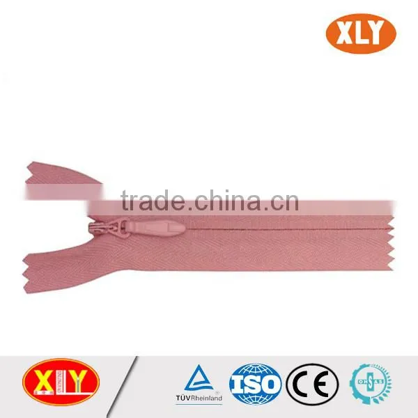 China XLY Zipper #10 Close End Polyester Tape Invisible Zipper photo-6
