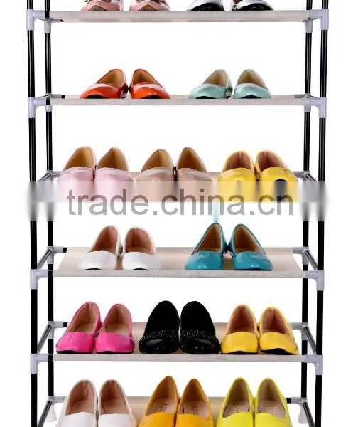 6 Layers Waterproof Folding Rotating Shoe Rack for Sale photo-2