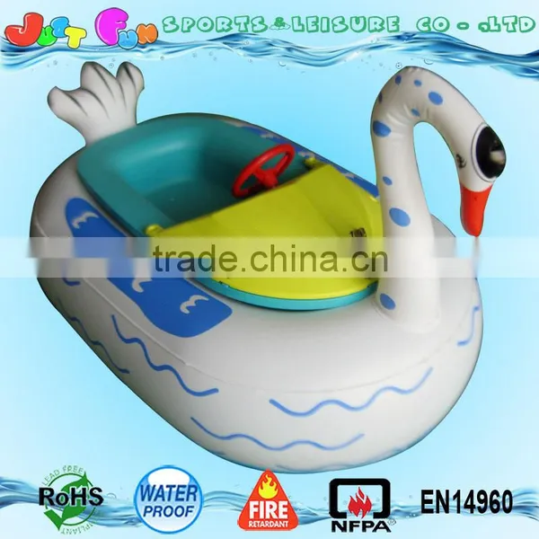 Used Amusement Electric Swan Bumper Boat for Kids Supplier's Choice photo-2