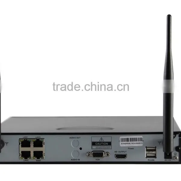 Kendom New Matural Wireless NVR Kit 2.4GHz 4 Channel Bullet Wifi IP Camera With NVR Kit Stable Signal Strong Wall Penetration photo-4