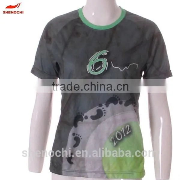 Dongguan Factory Custom Breathable Sport t Shirt Women 2015