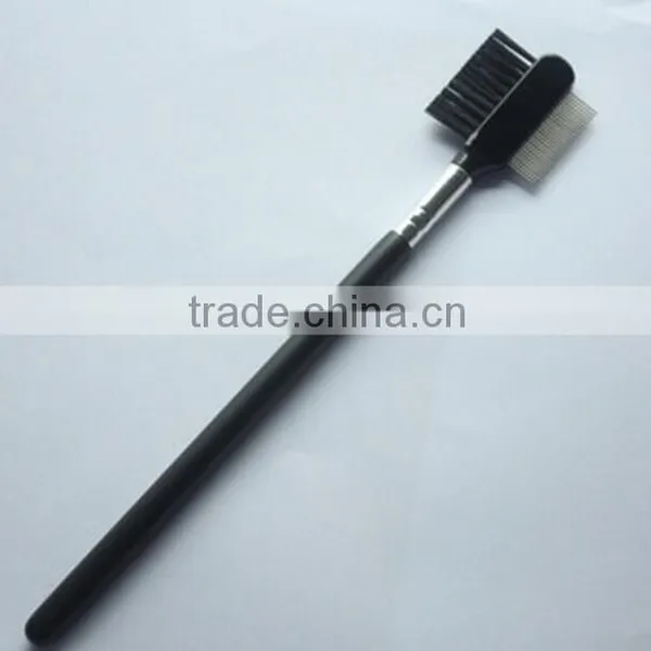 Professional Double Purpose Make up Tool Eyebrow Comb photo-2