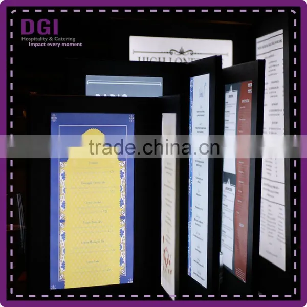 1 Year Warranty Long Operation Time Lighted Sign Holder / Light Strip Holder / Led Restaurant Menu (Patent 2014-2-0239452.0)