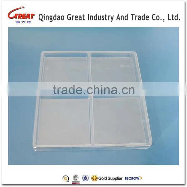 Transparent Plastic Blister Chocolate Packing Tray photo-2