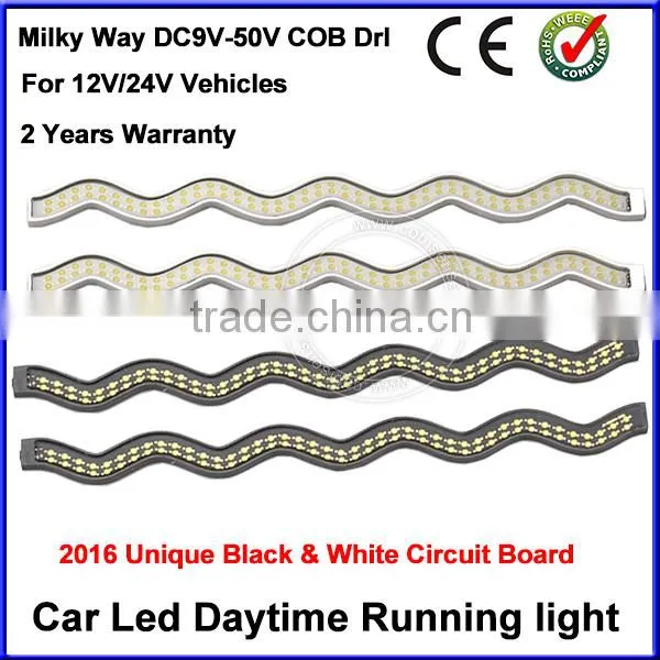 2016 24v12V With Turning Drl Led Daytime Running Lights for vw Touran CAR Drl photo-4