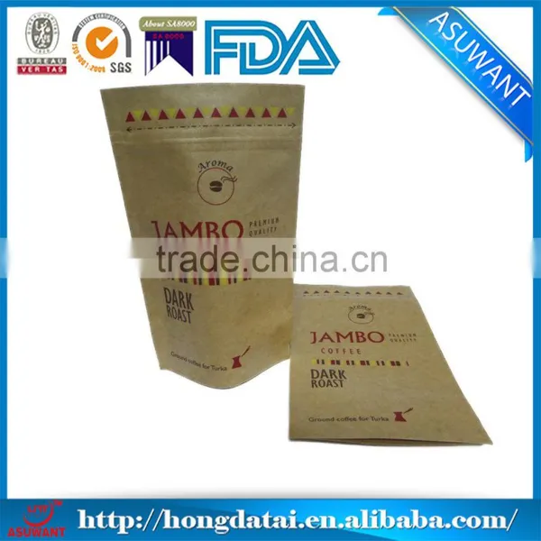 Gravure Printing Stand up Kraft Paper Bag China photo-2
