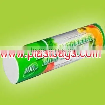 HDPE Transparent Plastic Food Bags on Roll