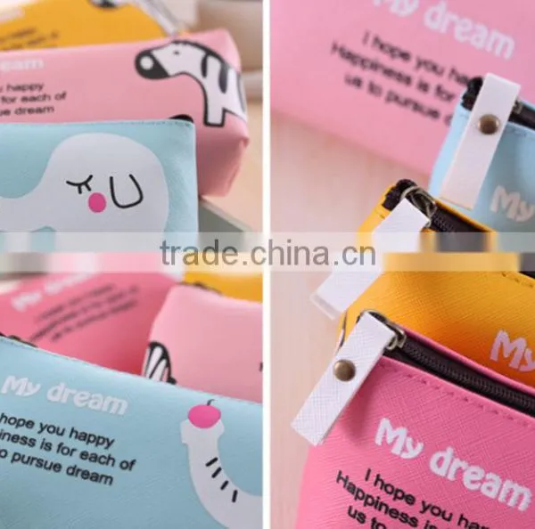 Latest Animal pu Leather Pencil Case , Pencil Bag Made in China photo-4