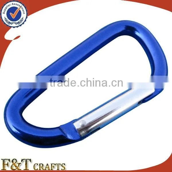 Wholesale Black Climbing Clips Metal Custom Carabiner With Custom Laser Logo photo-3