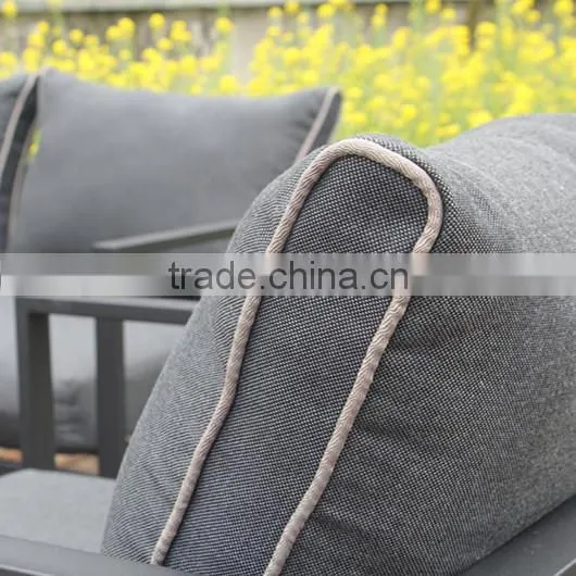 POPULAR ROUND PE RATTAN GARDEN SOFA photo-2