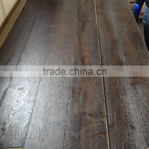 3-Layer Reclaimed Engineered Oak Wood Flooring China Supplier photo-3