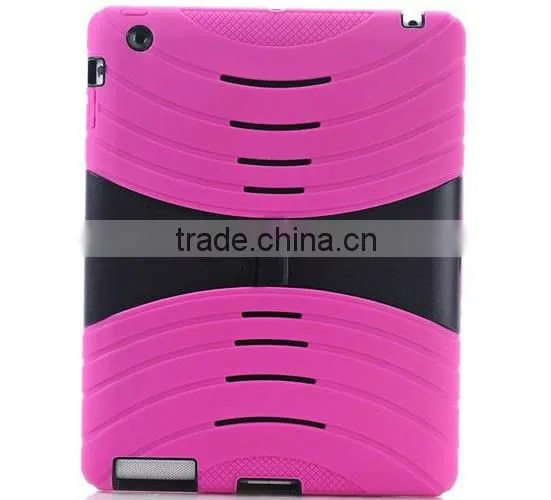 Silicon With pc Design for Ipad Mini Case