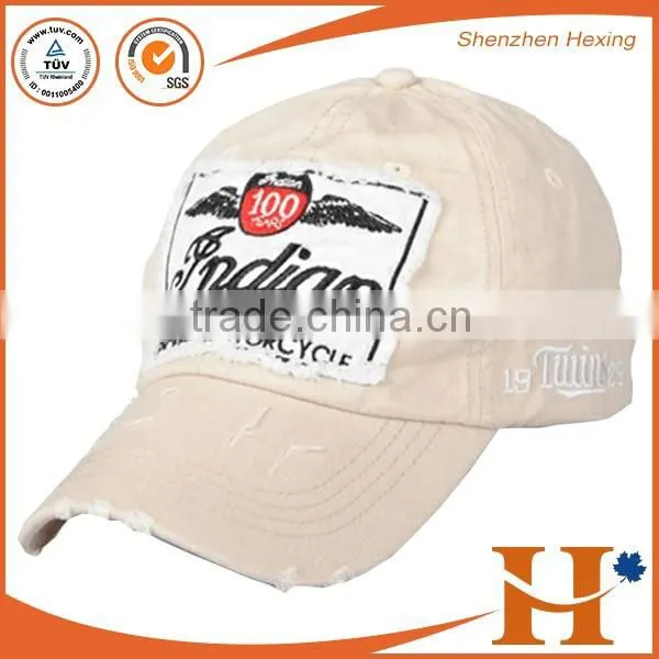 100%cotton Washed Cap High Quality photo-3