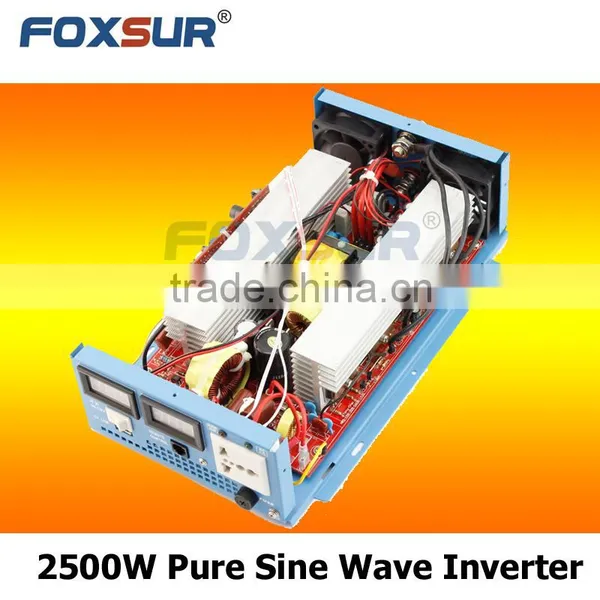 Excellent Quality Low Price 2500W Best Quality Big Power Pure Sine Wave Inverter 12V DC to 110V AC, DC to AC Solar Power Invert photo-3