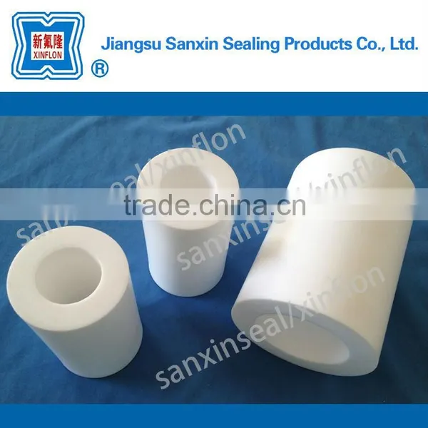 Harmless and Low Frictional DIA= 385mm PTFE Moulded Tube