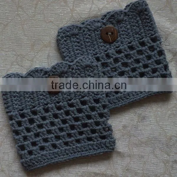 Wholesale Women Hand Knit Leg Warmers photo-3