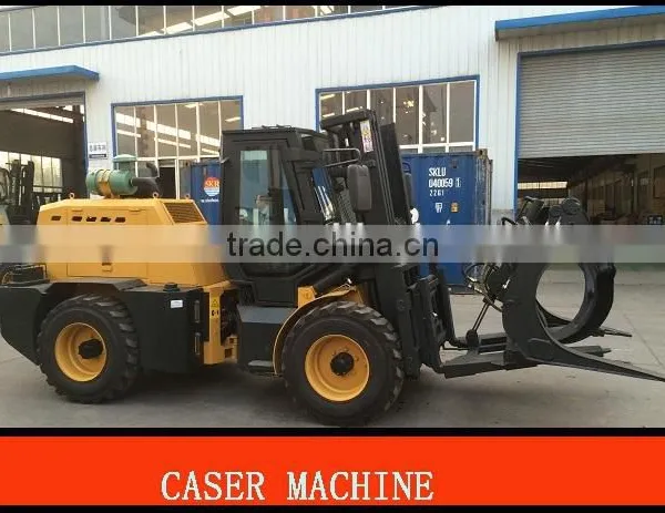 Off Road Forklift All Terrain 4WD Forklift Manitou Forklift Container Operation off Road Forklift CPCY28, CPCY35 With CE photo-5