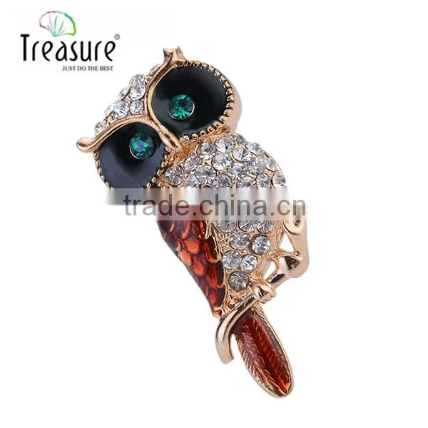 2015 New Products New Model With High Quality Artificial Eagle Brooch, Rhinestone Brooch Wholesale Body Jewelry photo-2