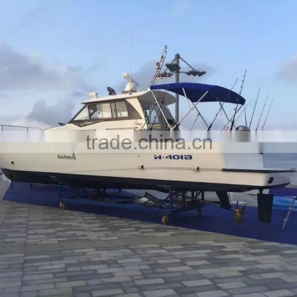 NEW MOEDL 2016 FISHING BOAT SUV40 FRP CRUISER YACHT photo-4