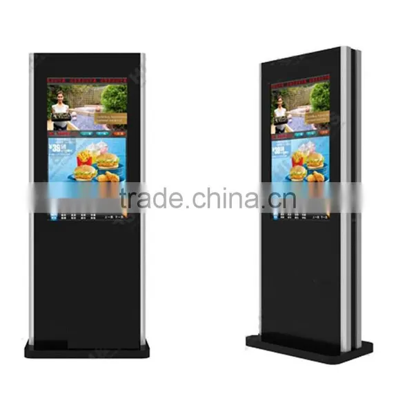 Outdoor Touch Screen Kiosk,Lcd Screen Advertising With Protection Layer of Ultrathin, High Light Perfectly Clear Tempered Glass photo-2