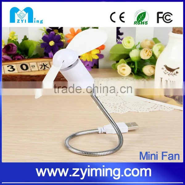 Zyiming Sell Summer Popular Portable Mini Fan YM-F20 Usb Fan With Led Clock With Strong Wind photo-3
