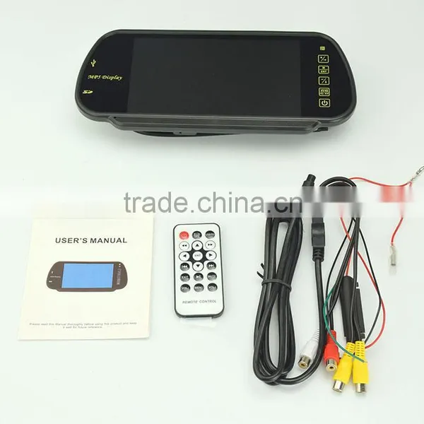 7 Inch A Grade Hannstar Panel MP5 USB SD Mirrors With Bluetooth Function photo-4