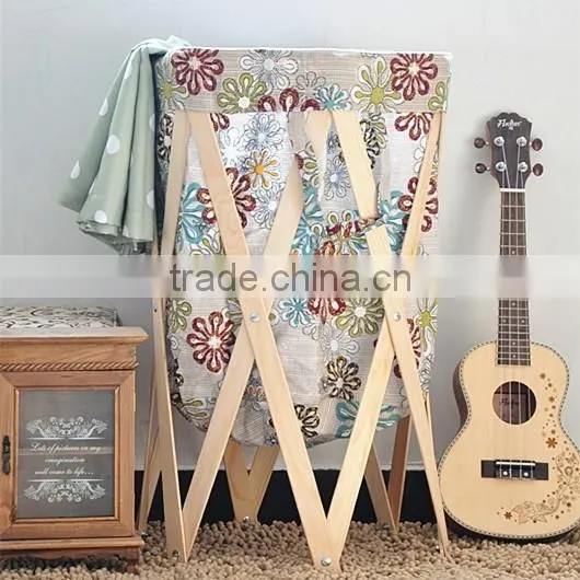 Cheap Foldable Dirty Clothes Basket for Bedroom photo-3