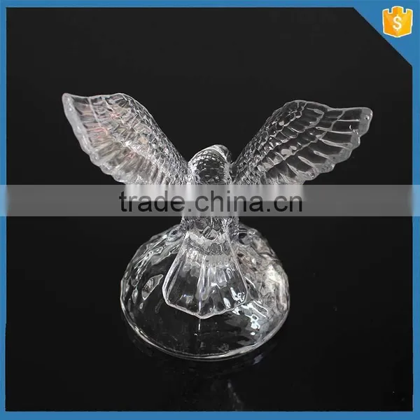 Eagle Animal Design Crystal Glass Ornaments photo-2