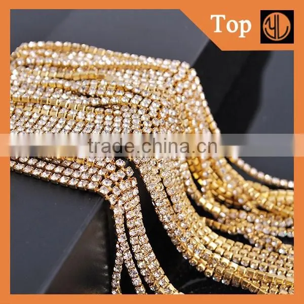 Strass Roll Rhinestone Close Cup Chain Rhinestone Lace Roll Chain photo-3