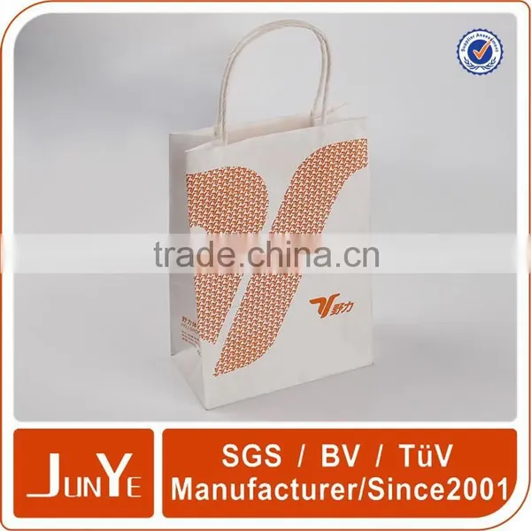 Brown Printed Paper Carrier Bag Craft Paper Shopping Bag With Logo Print Quality Choice photo-2