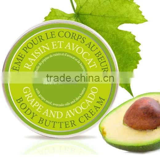 Body Butter Cream Grape and Avocado