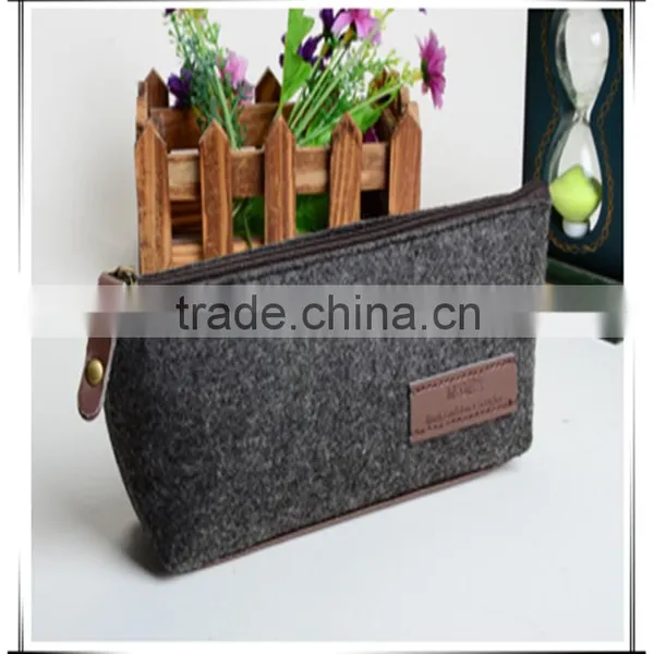 Handmade Felt Kids Bag,Felt Box With Zipper In Rectangle photo-2