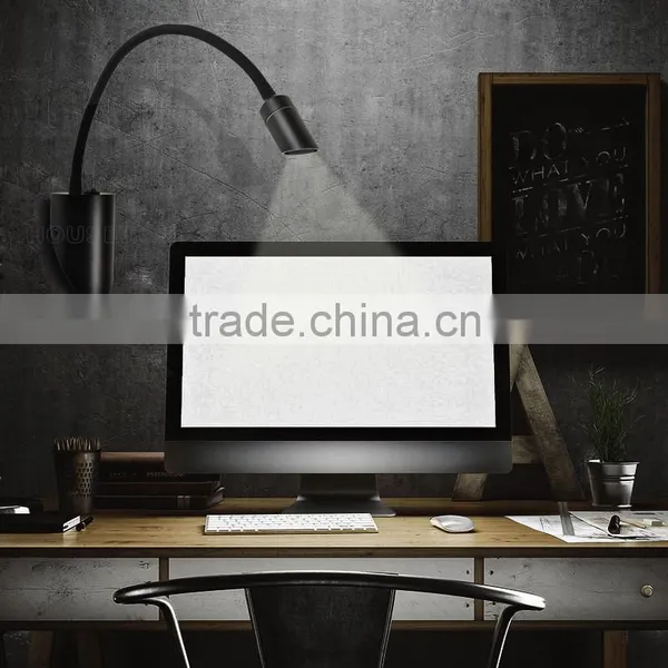 Hotel Bedside Black up and Down Wall Light Led,Black up and Down Wall Light Led,Up and Down Wall Light Led WL1080 photo-2