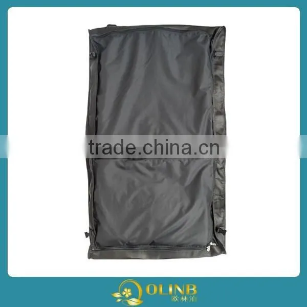 Black Leather Garment Bag,Suit Covers,Travel Bag photo-2