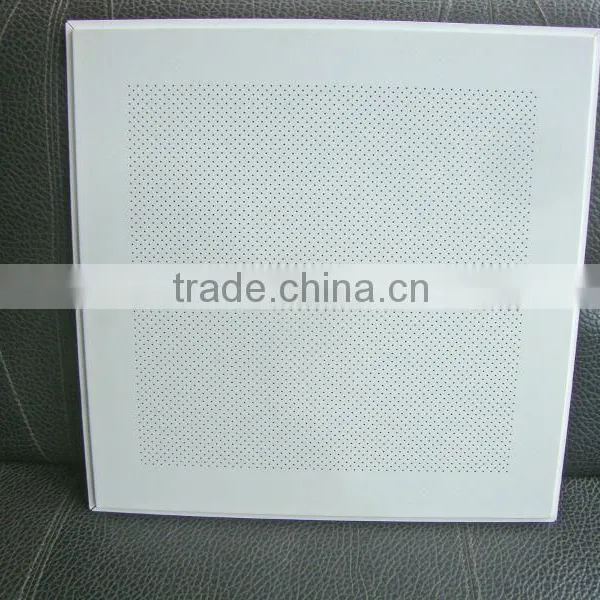 Perforated Metal Lay in 2x2/600*600 Ceiling Tiles/lay on Ceiling 595*595(ISO9001,CE)