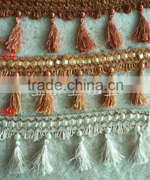 Curtain Fringe Home Textile Valance Sofa Accessory Decoration photo-3