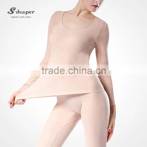 S-SHAPER Women 37 Temperature Warm Underwear Winter Keep Warm Cloth High Elastic Corset Tight Legging photo-2