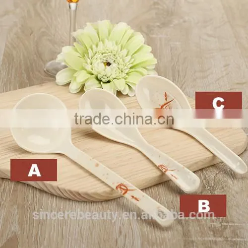 Melamine Plastic Spoon, Thicken Japanese Style Spoon