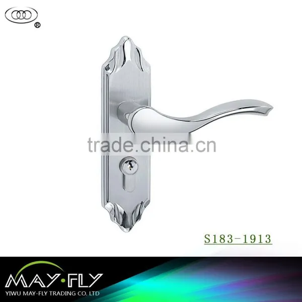 High-quality TRI-CIRCLE Stainless Steel Panel Door Lock, Panel Door Lock With Handles photo-3